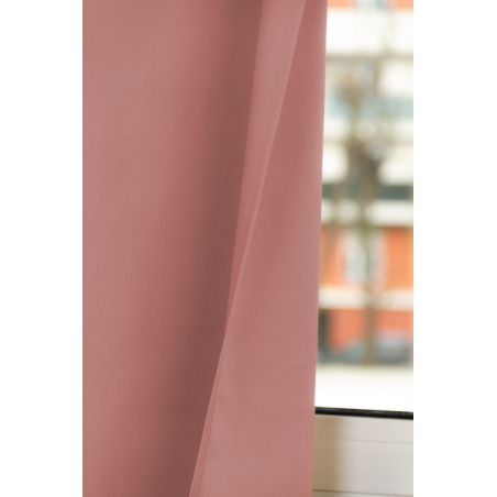 100% Mørklæggende Gardiner Efter Mål Revolution Gammel rosa MC343