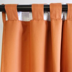 100% Mørklæggende gardin Revolution Orange MC374