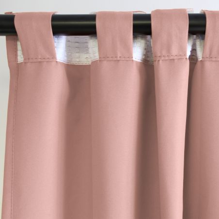 100% Mørklæggende gardin Revolution Gammel rosa MC343