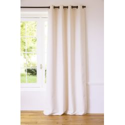 Varmeisolerende 100% mørklæggende gardin Romy Beige MC634