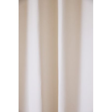 Varmeisolerende 100% mørklæggende gardin Romy Beige MC634