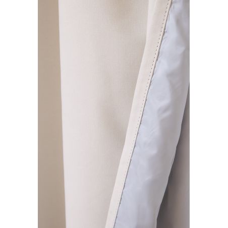 Varmeisolerende 100% mørklæggende gardin Romy Beige MC634
