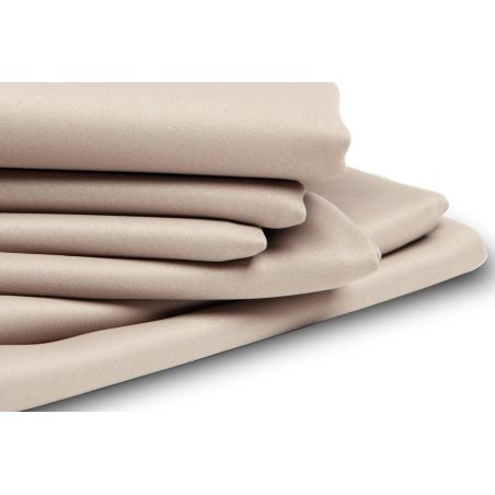 Mørklæggende gardin Ensfarvet Beige MC634